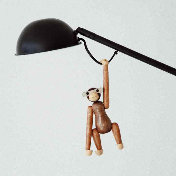 ウッド 猿 人形［5色］