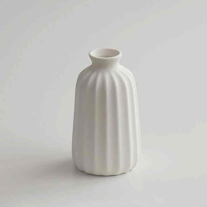 リーリエ セラミック フラワーベース - 凹形A