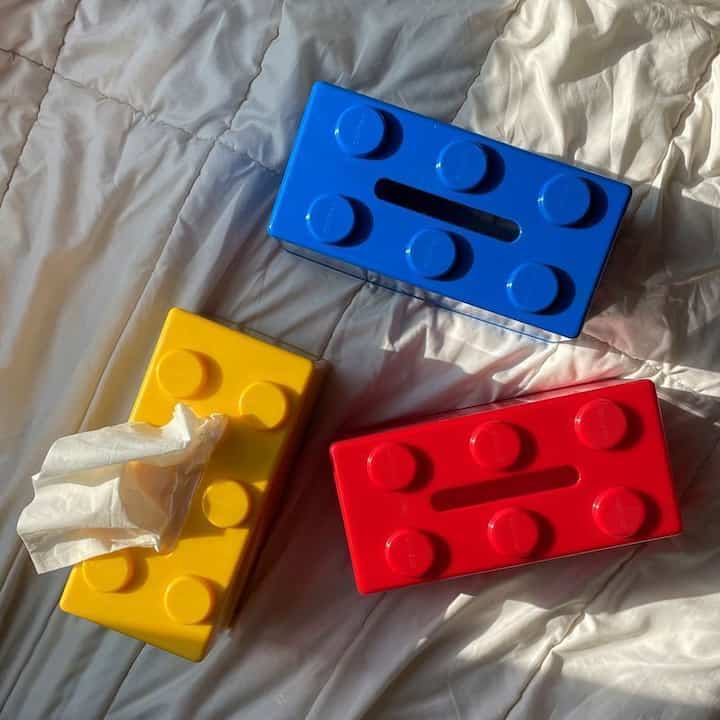 Oxford レゴ ティッシュケース［3色］