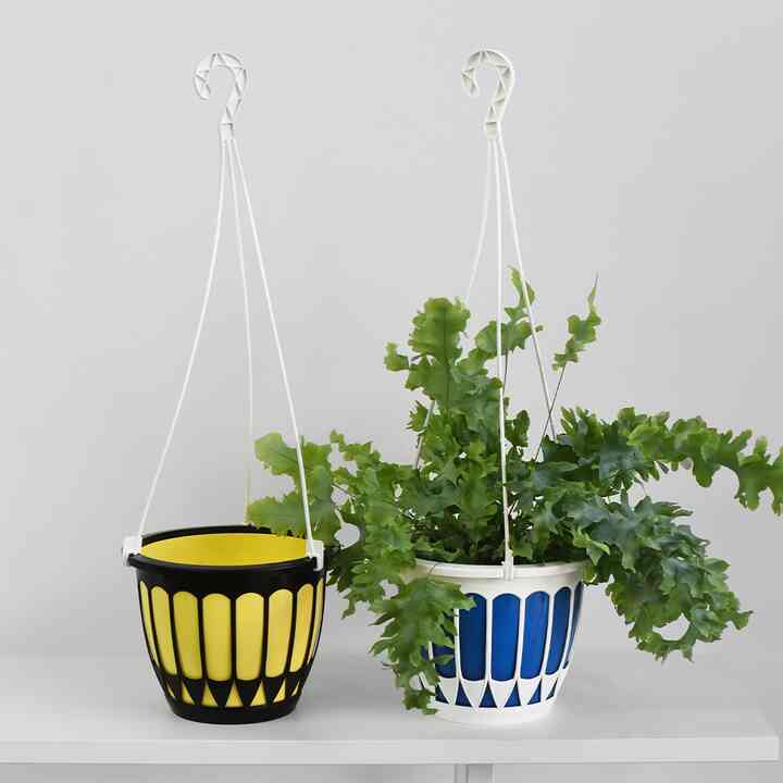 Kaneya カラーハンギングプランターセット