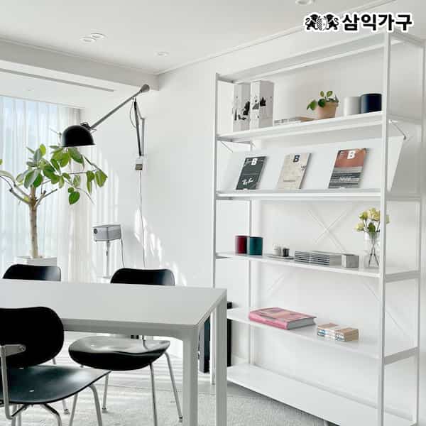 SELECTION 5段 スチール 本棚 120cm