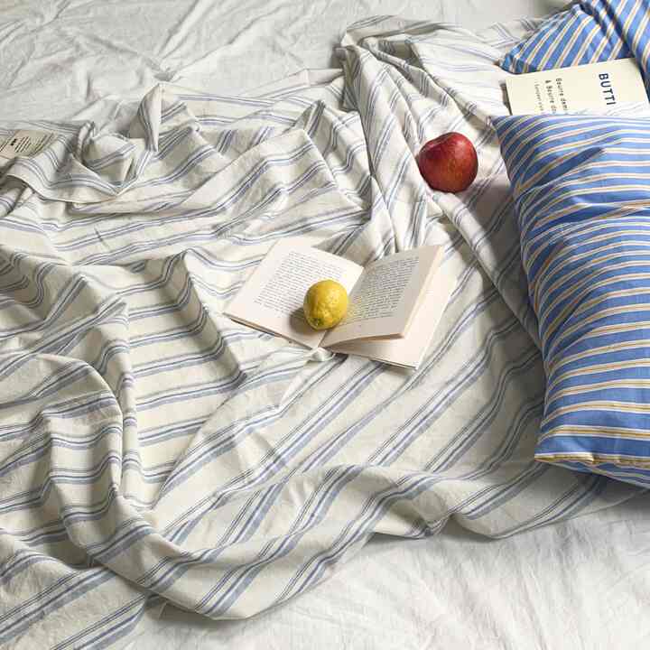 パラダイス ストライプ 肌掛け布団［3色］