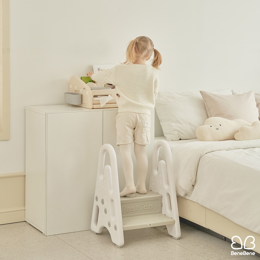 베네베네 2단 알파벳 유아 아기 발 디딤대 계단 발판