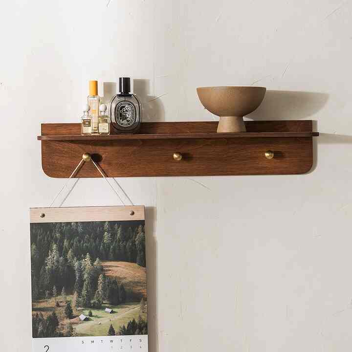 ウッド ウォールフック スリム ワイド［3色・2サイズ］