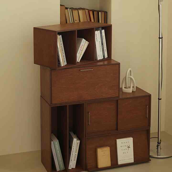 ミッドセンチュリー モジュール 収納棚［7種］