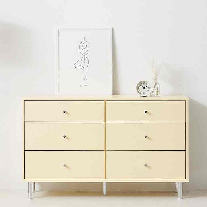 カモト 3段 チェスト ワイド 1200［2色］