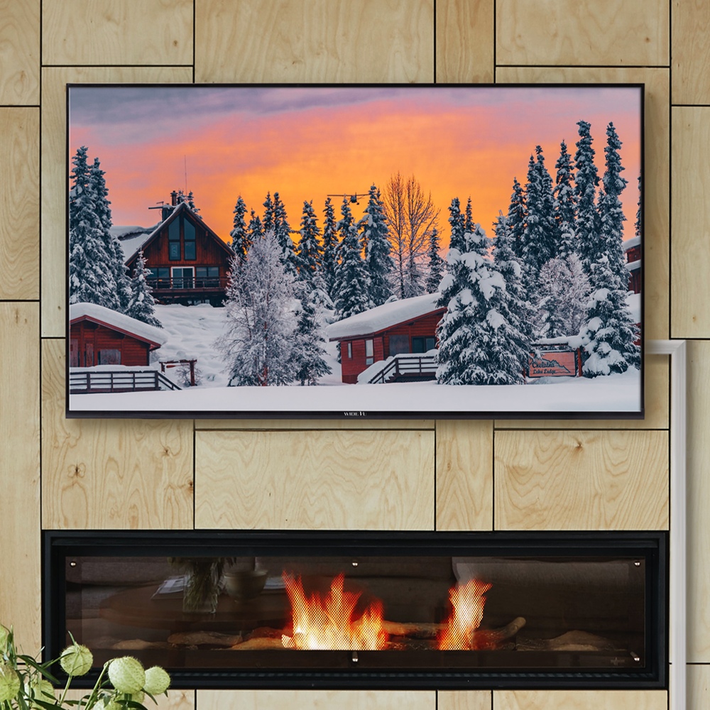 와이드뷰 55인치 UHD 4K TV 139cm 에너지1등급 가성비티비