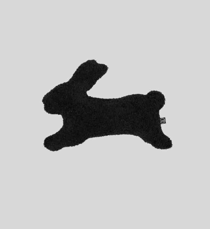 Happy Bunny Black Plush Cushion ハッピーバニープラッシュクッション［2色］