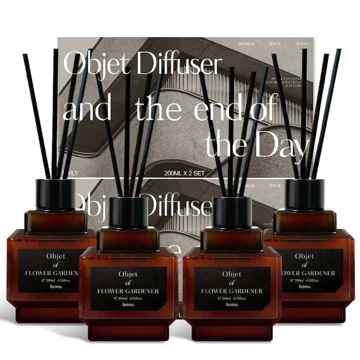 オブジェディフューザー200ml×2本［10種］
