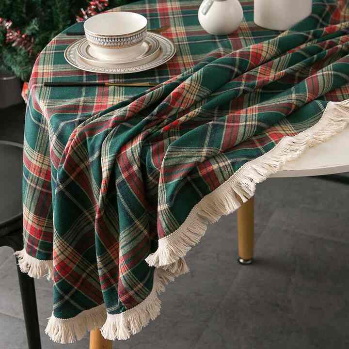 クリスマス テーブルクロス［3色・3サイズ］