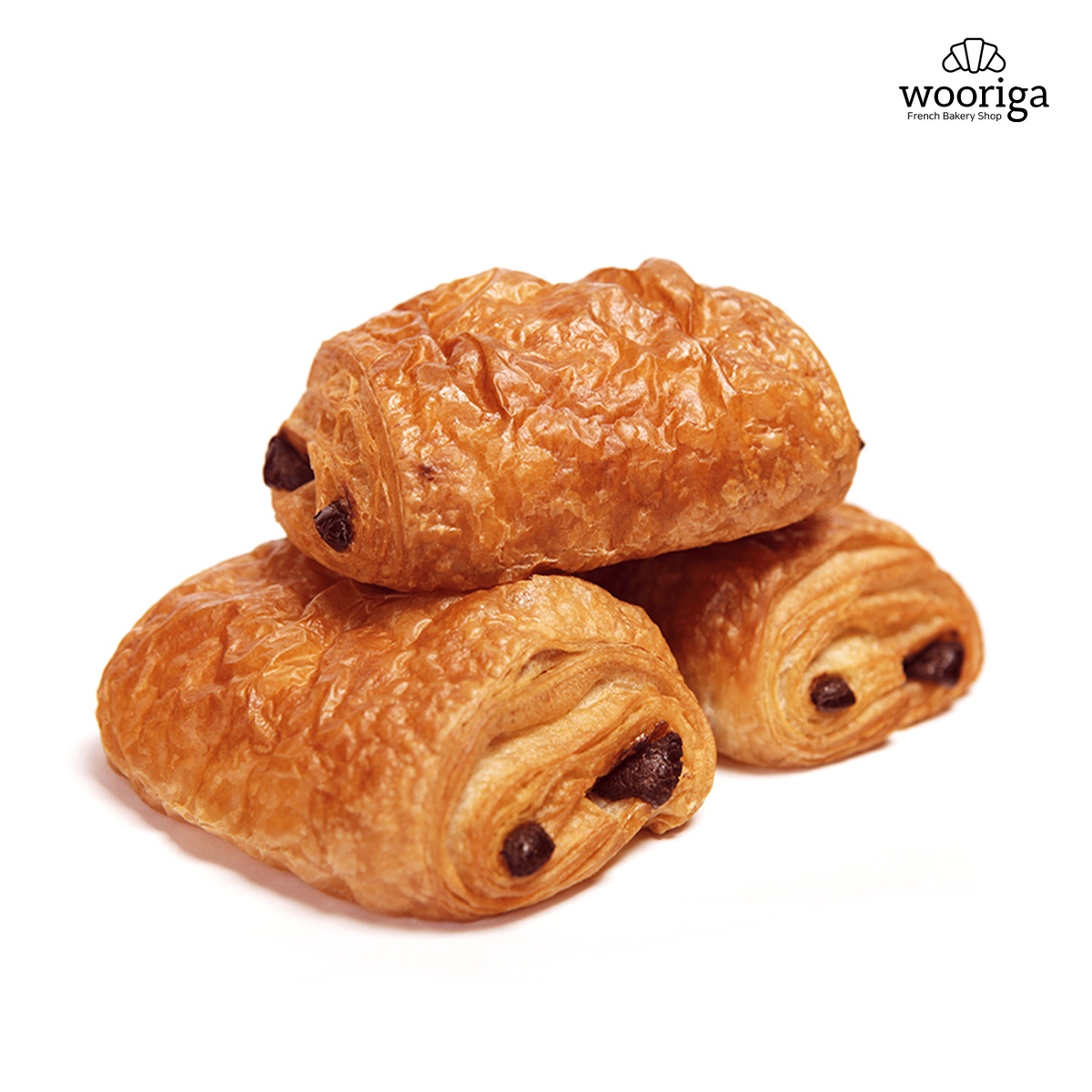 우리가스토리 프랑스 뺑오쇼콜라 75g*8개 냉동생지