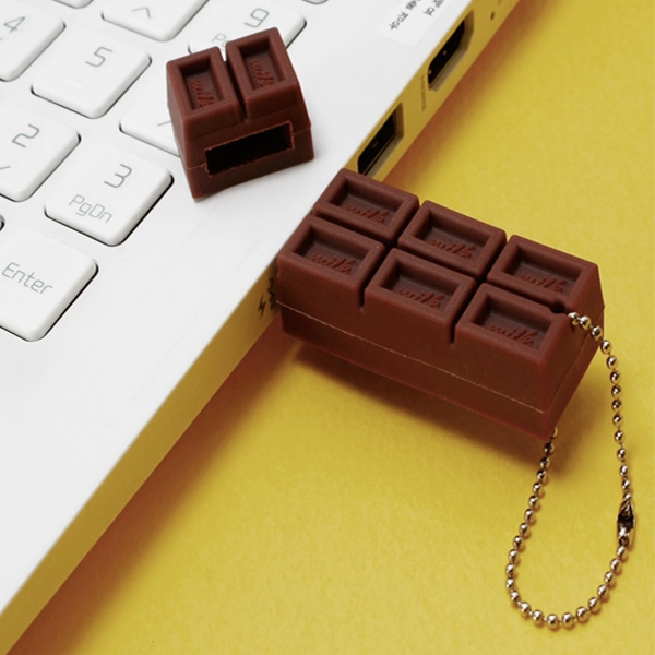 칼론 달콤한 초콜렛 USB3.0 메모리 64GB 발렌타인데이 친구 선물 추천 예쁜 특이한 초콜릿