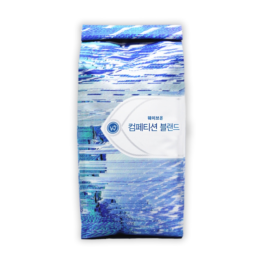 웨이브온커피 웨이브온 컴페티션 블랜딩 원두커피 1kg