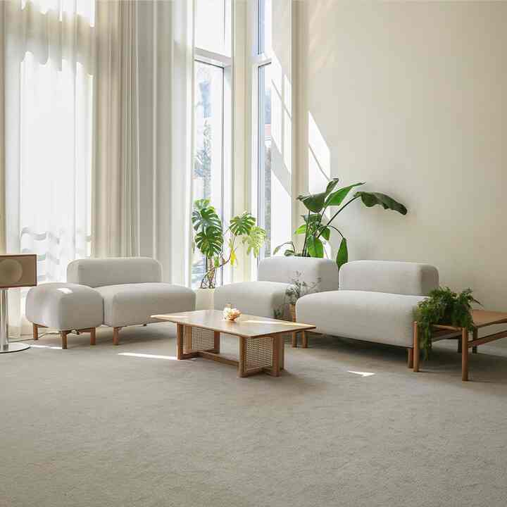 LINE モジュールソファ［4色・2種］