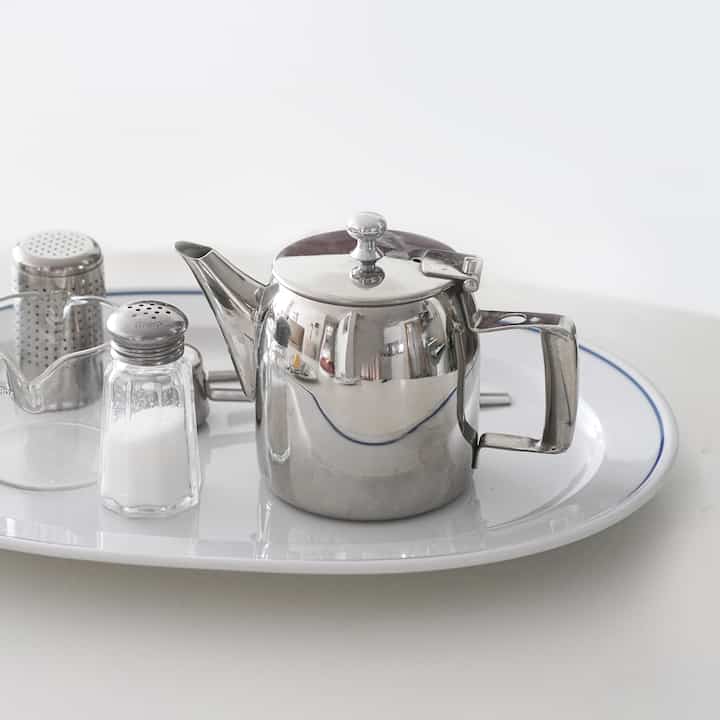 ステンレス ティーポット