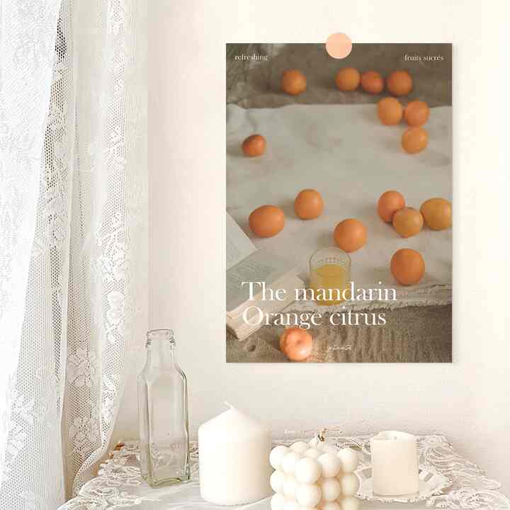 SPRING MOOD 19.citrus ポスター