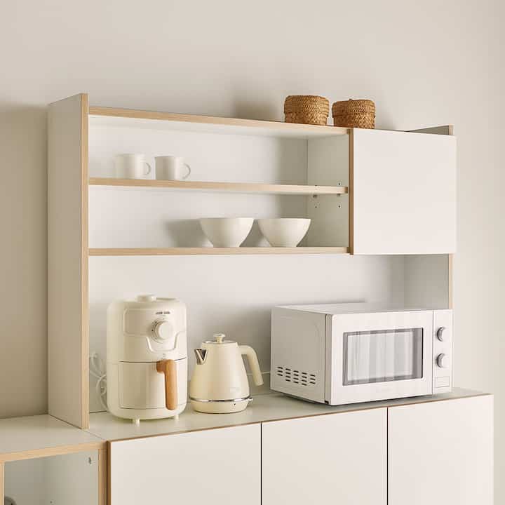 Dante キッチン収納棚［2種・2サイズ］