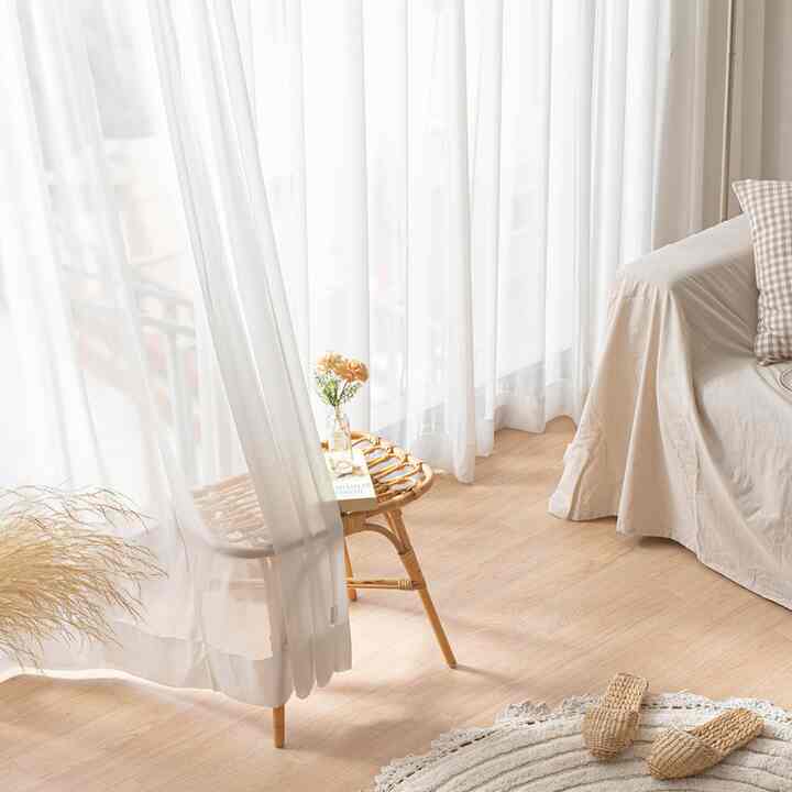 ホテル式 シフォンカーテン［4サイズ］