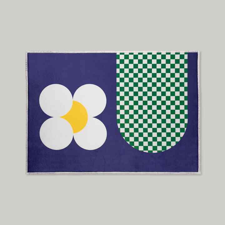 ウェルカムマット MY FLOWERY SECRET