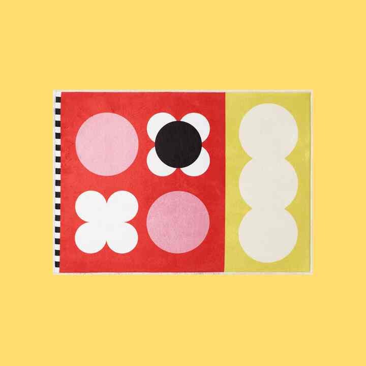 MY LUCKY BUDDY BERRY 玄関マット キッチンマット ミニラグ