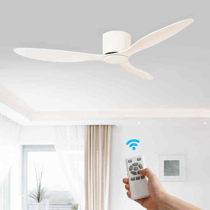 ENVER 静音 132cm シーリングファン