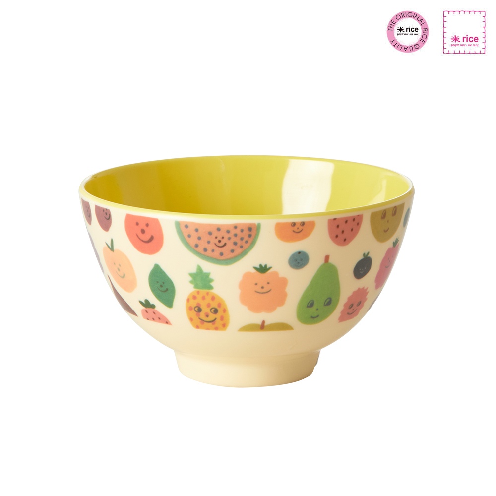 라이스 멜라민 스몰 보울 밥공기 해피 프루트 12cm