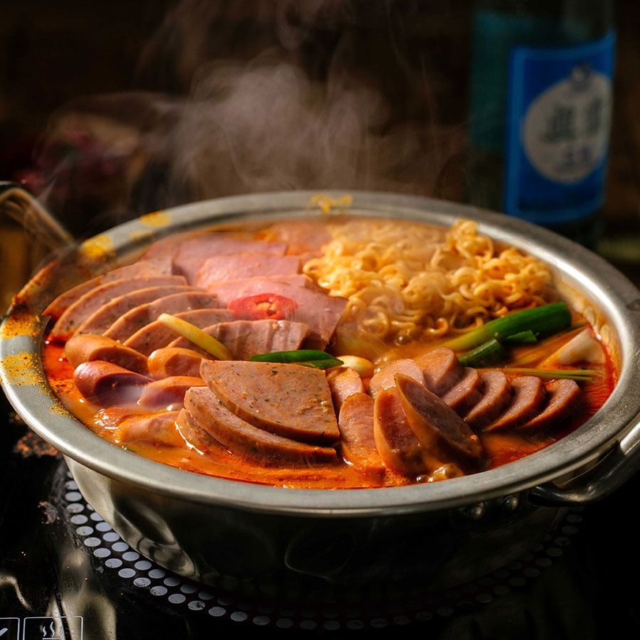 국내산 5가지 햄소시지 부대찌개 600g(+라면사리 2봉) 가격 비교 아빠식당 국내산 5가지 햄소시지 부대찌개 600g(+라면사리 2봉)