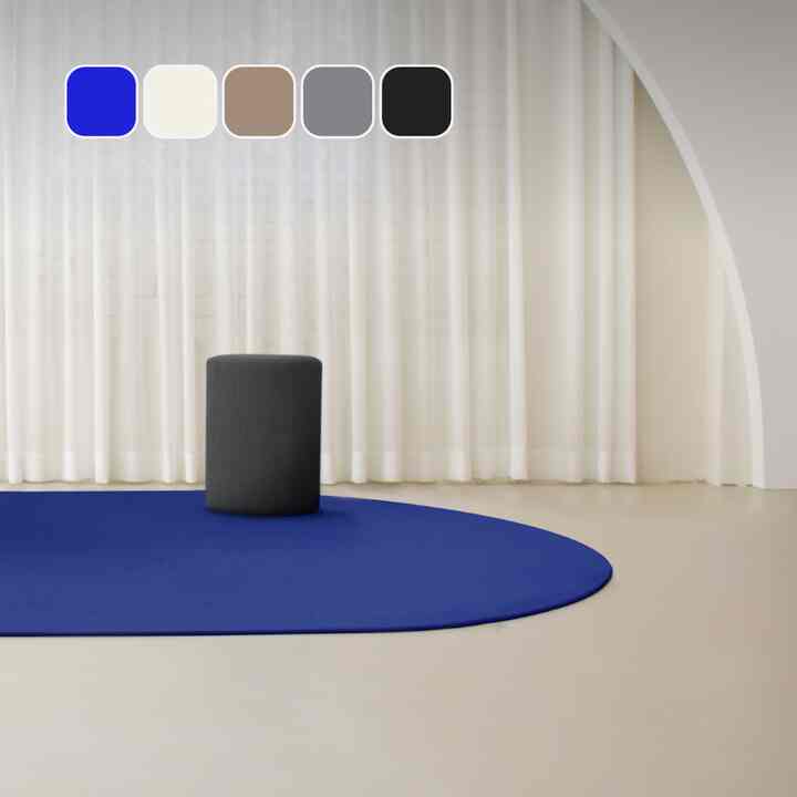 Minimal ラグ 楕円形［5色・3サイズ］