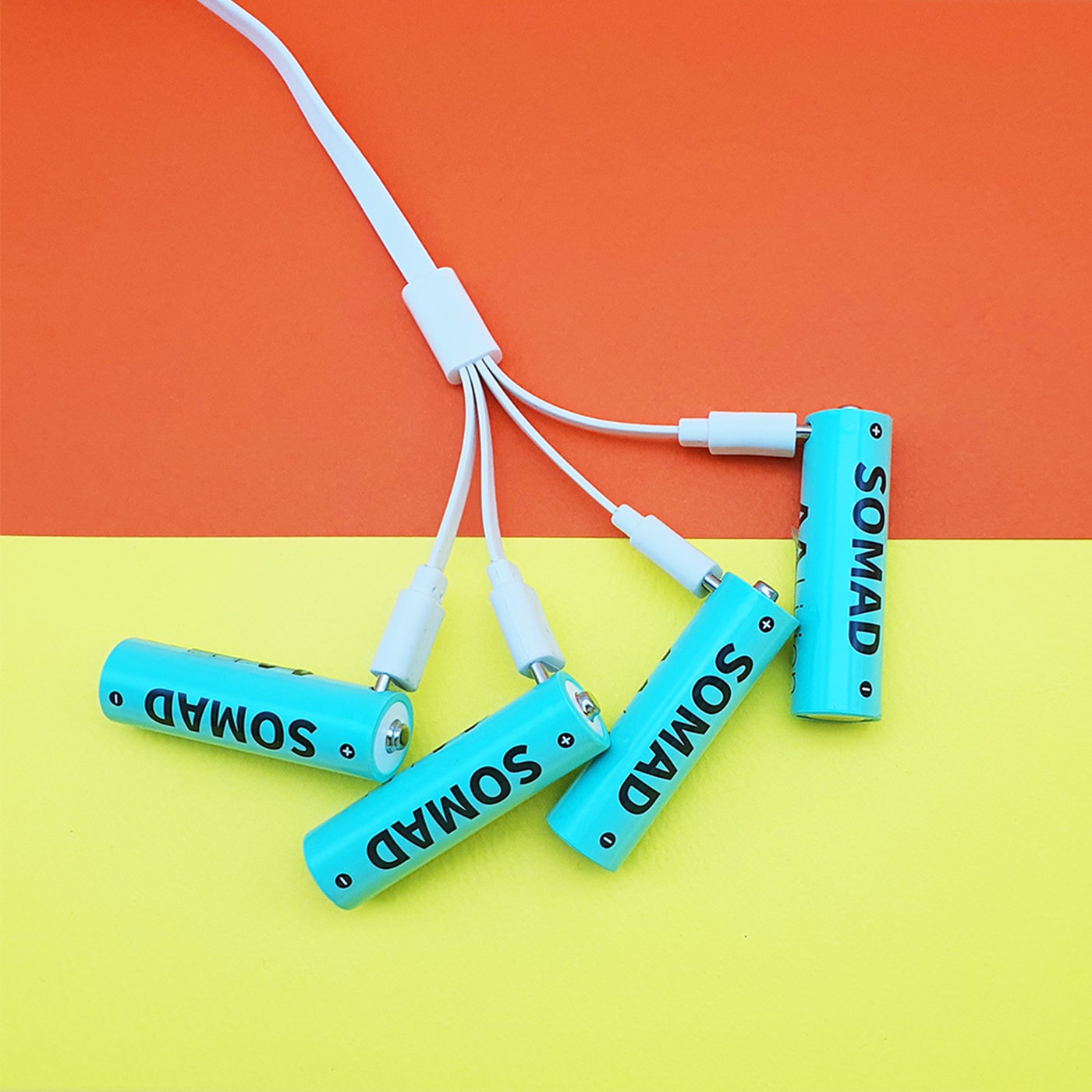 건전지·배터리 > AA 충전식 건전지 리튬이온 USB C타입 에코 충전지 4개입 | 오늘의집 쇼핑