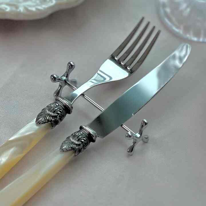 ステンレス ダンベル 箸置き