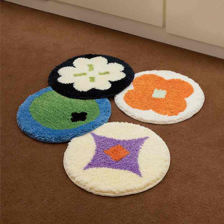 LiTTLE THiNGS CIRCLE RUG 円形ラグ［4種］