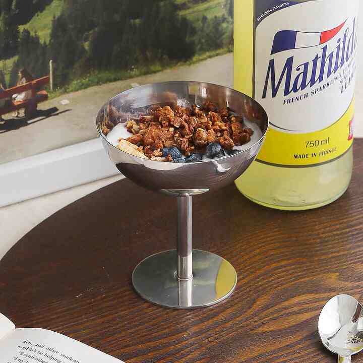 304ステンレス デザートボウル 脚付き