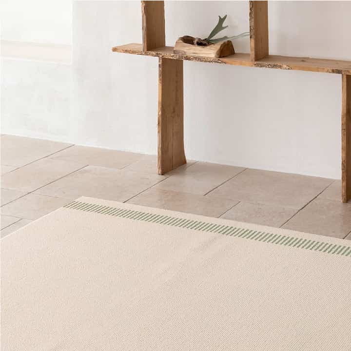 Arne Luca ラグ light green［3サイズ］