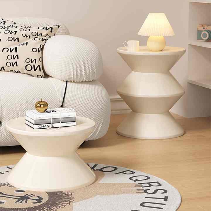 砂時計型 ポイントチェア ミニスツール1段［5色］