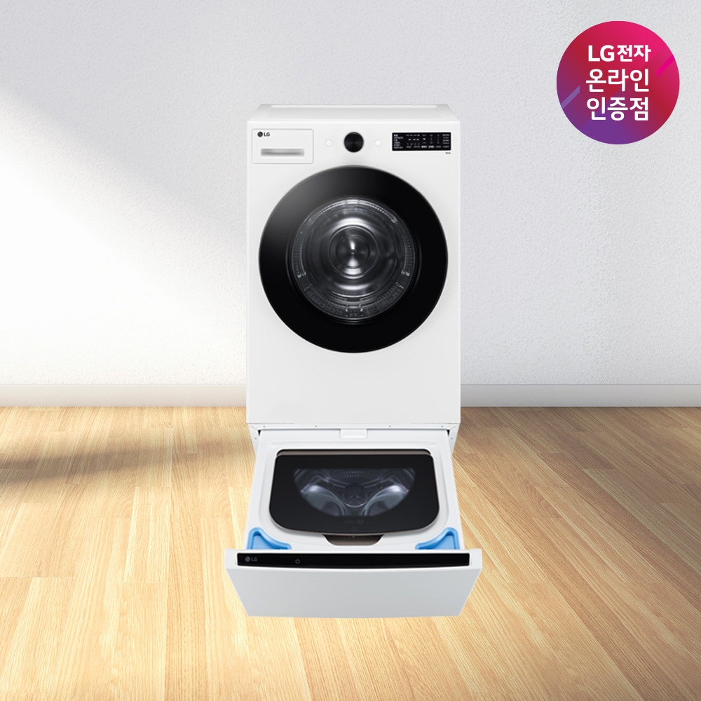 LG전자 트롬 오브제컬렉션 건조워시 RG19WNX 19kg+4kg (RG19WN+FX4WC)