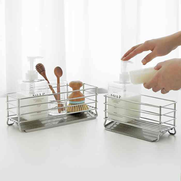 ステンレス スポンジラック［2種］