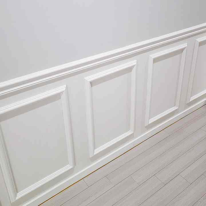 ウェインスコット モールディング セルフ施工