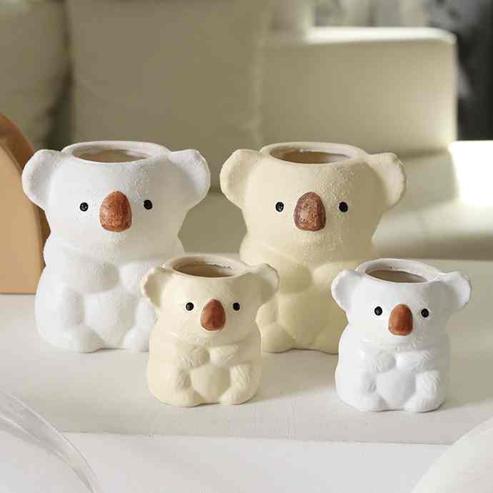 Koala Ceramic Flower Pot Mini