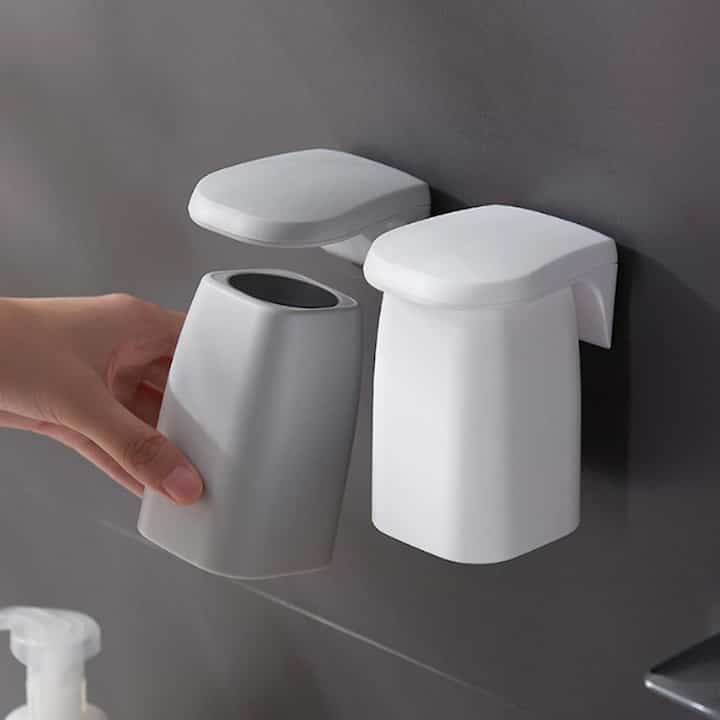 マグネットカップホルダー 逆さ掛けタイプ［2色］