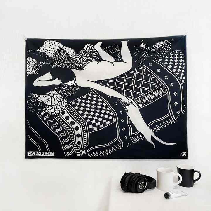 Vallotton Laziness ファブリック ポスター［3サイズ］