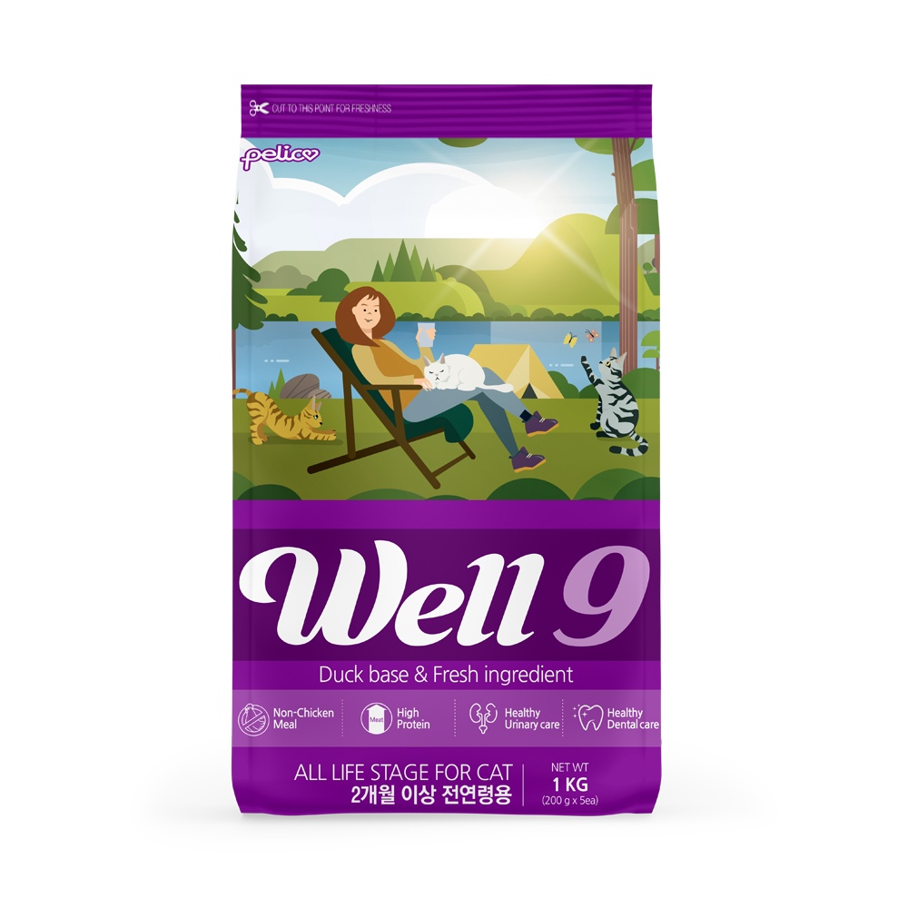 웰나인 전연량 고양이 사료 올라이프 캣(오리) 체험팩_200g 가격 비교 펠리코 웰나인 전연량 고양이 사료 올라이프 캣(오리) 체험팩_200g