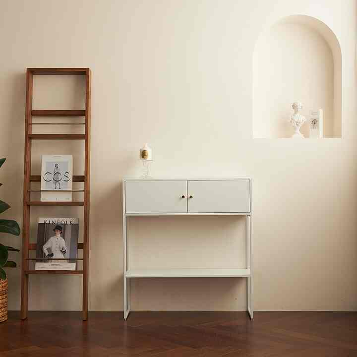 Slim Console Table with Storage
