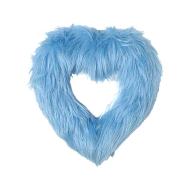 Ankara Mirror Sky Blue / ハートミラー