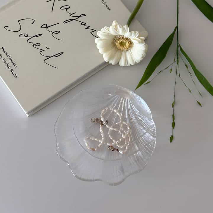 Iridescent Shell Tray