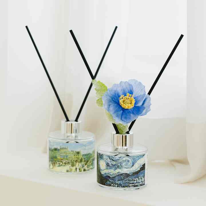 名画ディフューザー 120ml 2個セット［12種］