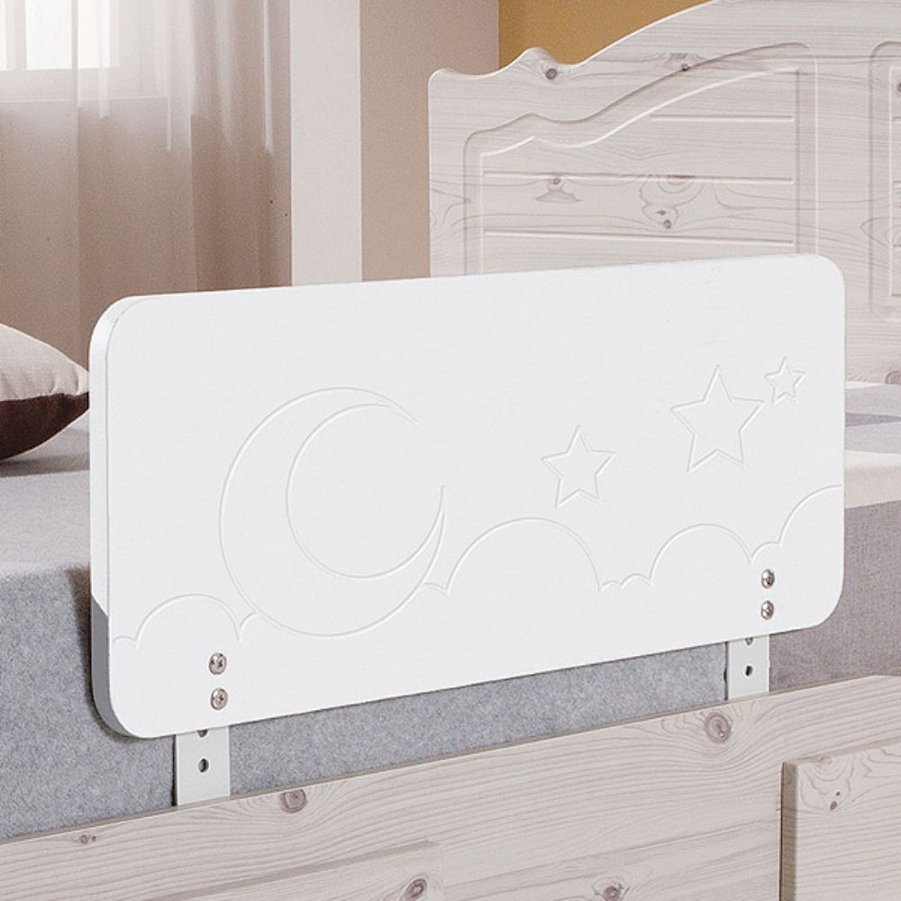 젠티스 국산 어린이 침대안전가드 낙상방지 침대가드 음각 80cm 일반/고급 브라켓