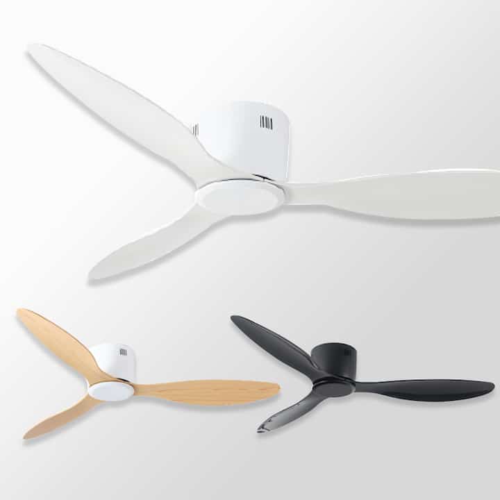 HOMEVIT シーリングファン 52インチ［3色］