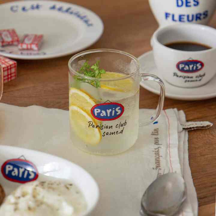 パリス ガラスコップ