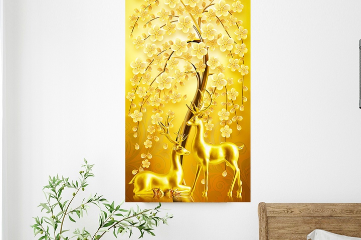 그림·사진 > 재복사슴과 나무 금전수 돈 들어오는 황금 돈나무 풍수... 쇼핑 재복사슴과 나무 금전수 돈 들어오는 황금 돈나무 풍수 인테리어... 