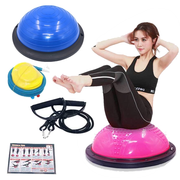 콜럼버스 58cm 보수볼 밸런스볼 필라테스 하프짐볼 돔볼 짐볼 홈 타입